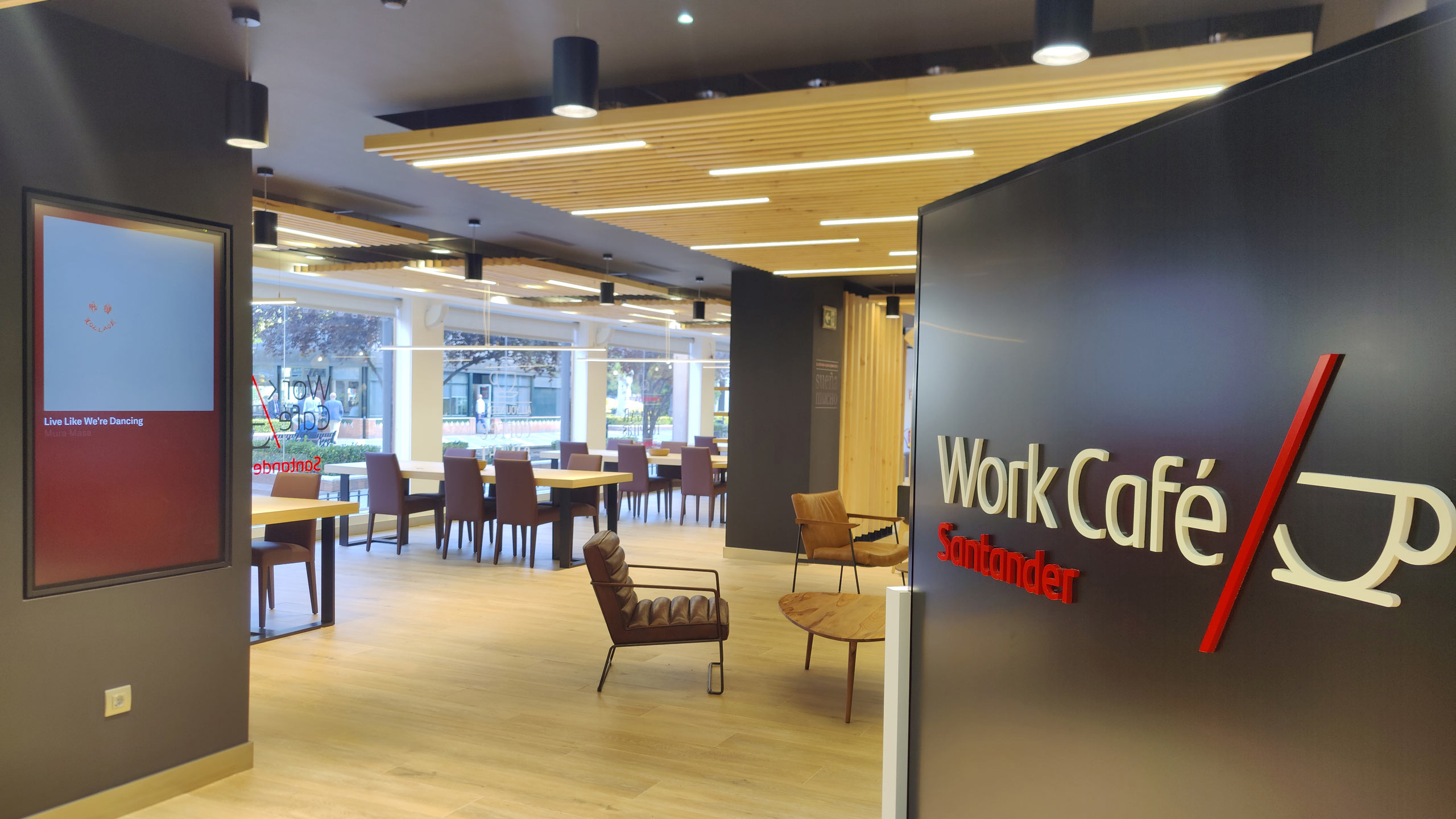 Interior Work Café Santander